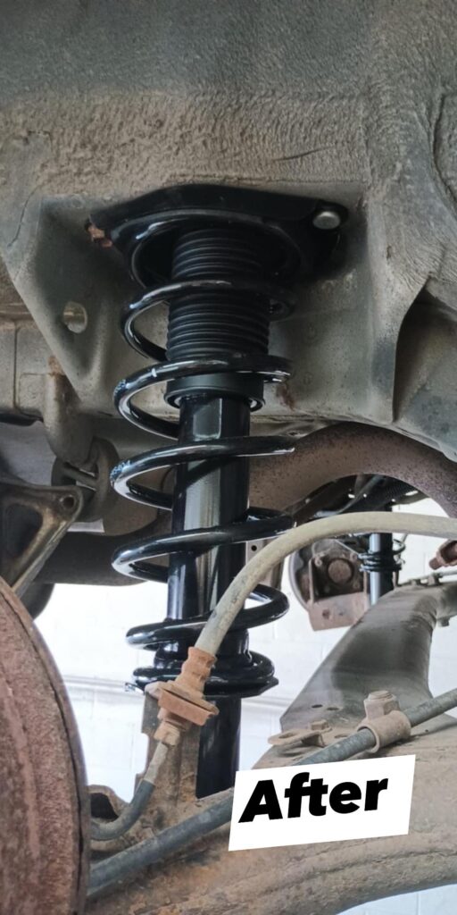 adding new suspension to a car in Winchester va by auto pros of Winchester